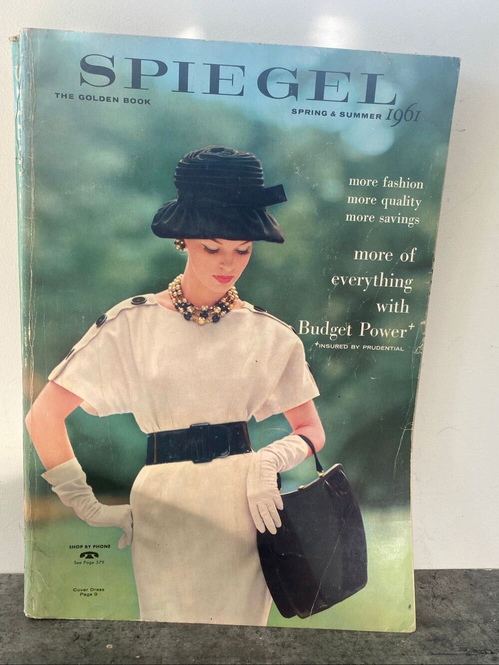 Spiegel 1961 Spring Summer Catalog Vintage MCM Fashion Advertising Golden Book